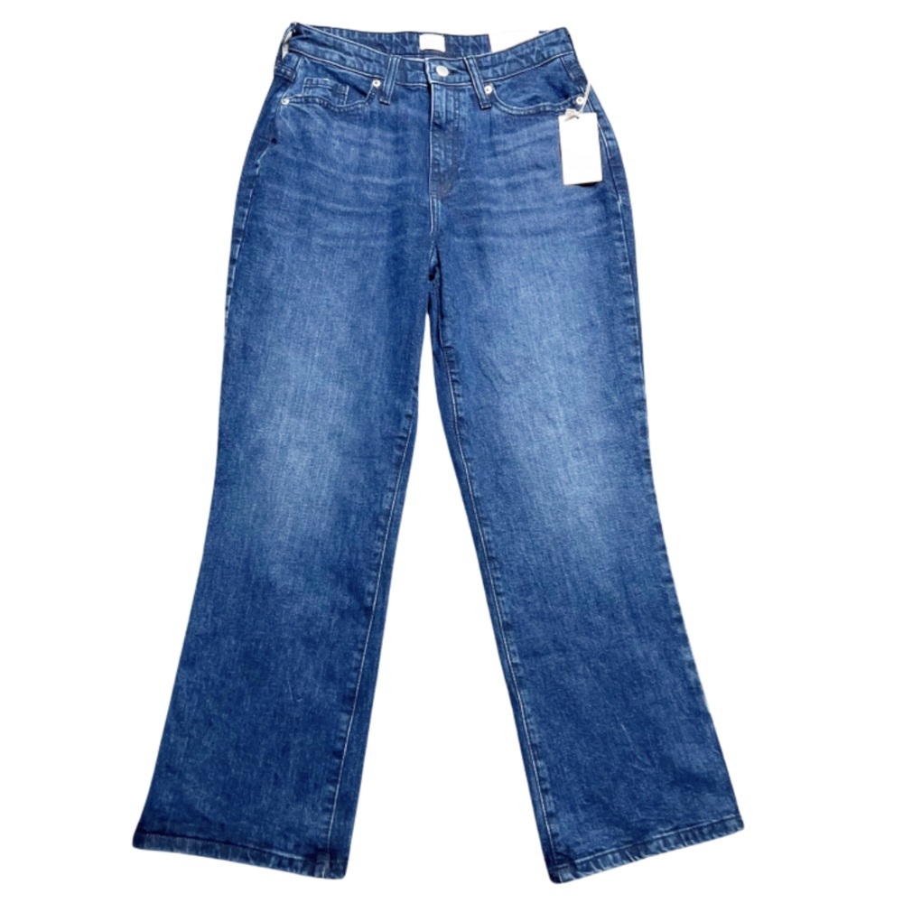 NWT A New Day Women's High Rise Straight Leg Jeans Medium‎ Wash Size 4 R